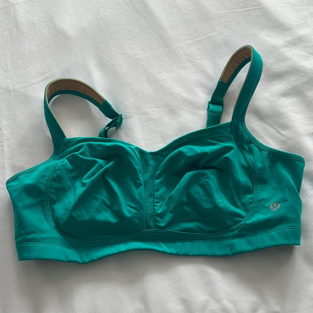 High impact lululemon athletica Teal Sports Bra (no underwire)